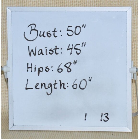 Jessica London Blue Floral Sleeveless Dress Plus Size 24 Flowy Ruffles Spring - Picture 13 of 13